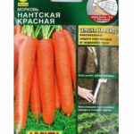 Морковь на ленте "Нантская-красная" 8м Аэлита