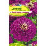 Цветы одн. Цинния "Фиолетовая Королева" 0,3г СА