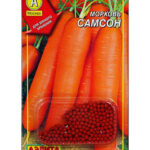 Морковь в гранулах "Самсон" 300шт Аэлита 