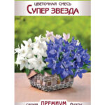 Цветы мн. Платикодон "Супер Звезда" цветочная смесь 6шт ЕС