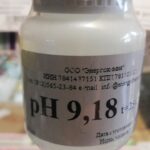 Калибровочный раствор pH 9.18 50 мл синий