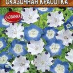 Цветы одн. Немофила "Сказочная красотка" смесь 0,2г Аэлита