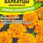 Цветы одн. Бархатцы "Прима Оранжевые F1" карликовые 0,2г СА 