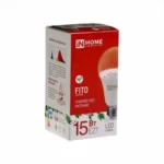 Лампа светодиодная  IN HOME ЛОН А60 E27 15W 110x60 LED-A60-FITO 65