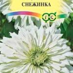 Цветы одн. Цинния "Снежинка" 0,2г Гавриш