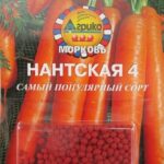 Морковь в гранулах "Нантская 4" 300шт Агрико