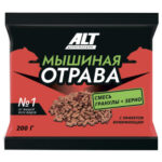 Родентицид "Мышиная отрава" № 1 грануло-зерновая смесь 200г