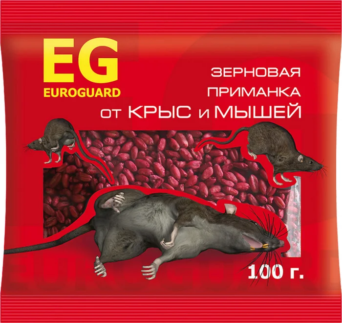 tbtacfulwedji6z3uomdmt7uiqyxlmb7 Родентицид "Euroguard" от крыс и мышей 100 г — изображение 1