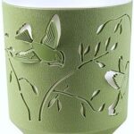 Горшок "Колибри" 1,25л Оливковый/Белый