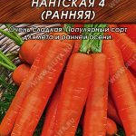 Морковь "Нантская 4 ранняя " 2г Аэлита